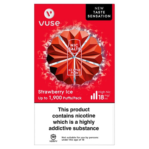 Vuse ePods - Strawberry Ice 18mg