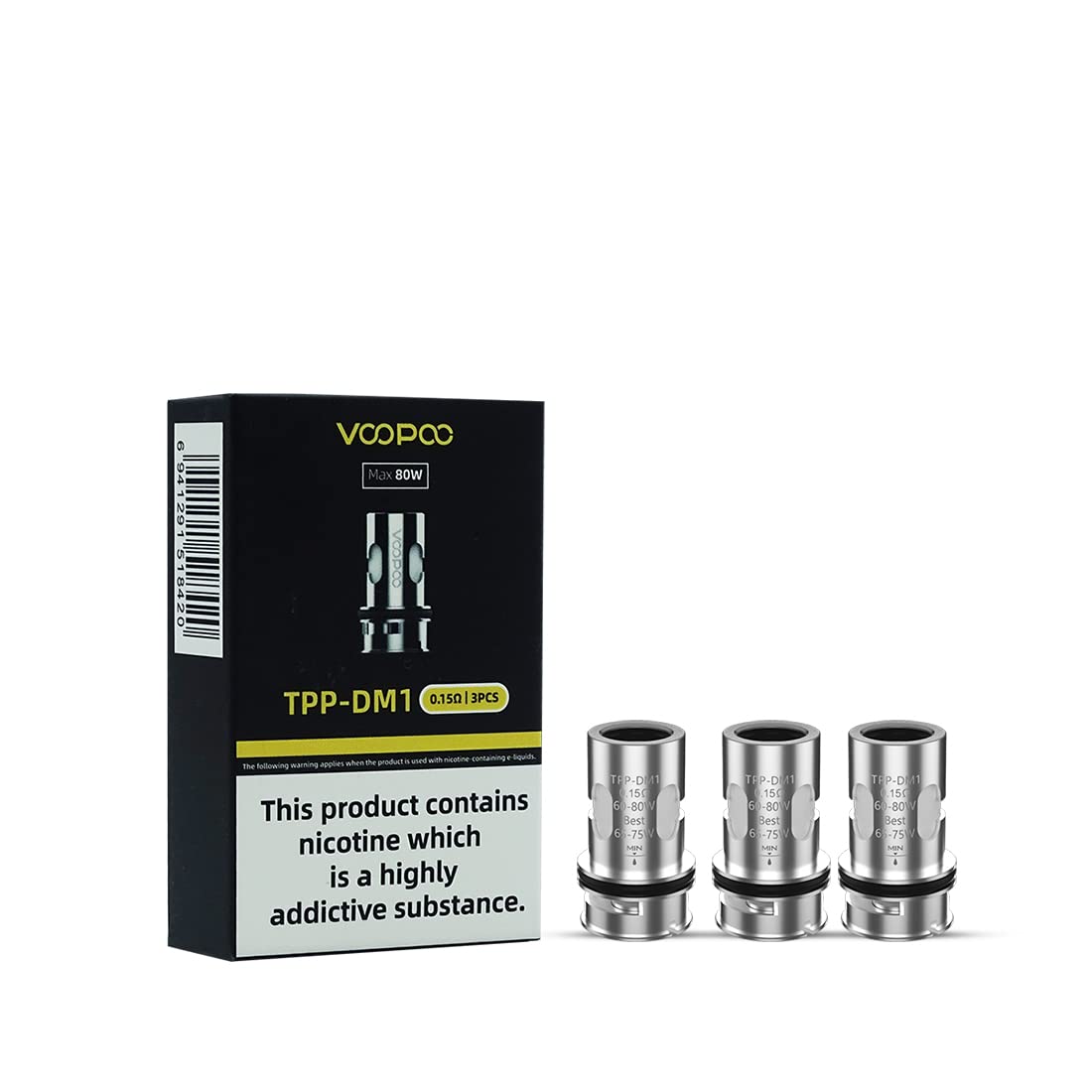 Voopoo TPP Coils (Pack of 3)