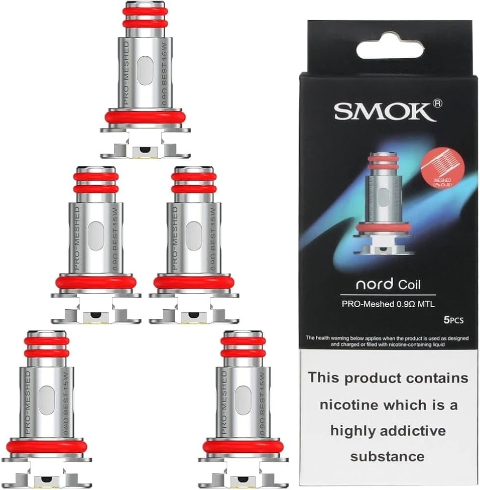 Smok Nord Pro 0.9 Mesh Coils (Pack of 5)