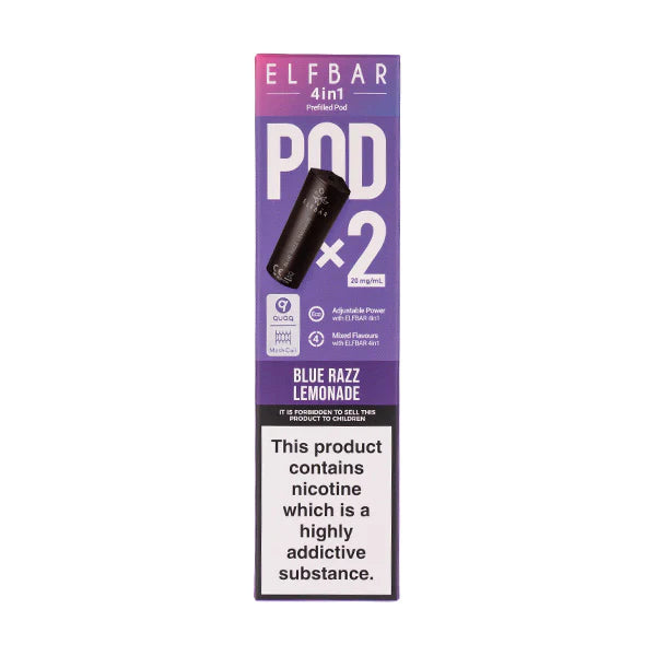 ElfBar 4 in 1 Prefilled Pods Pack of 2