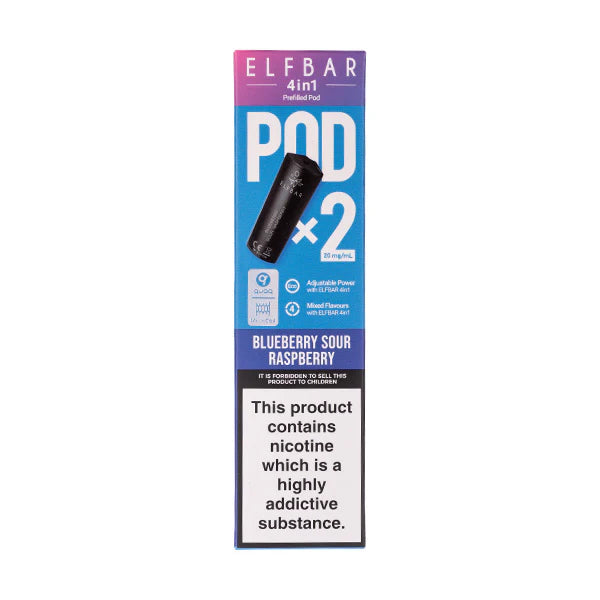 ElfBar 4 in 1 Prefilled Pods Pack of 2