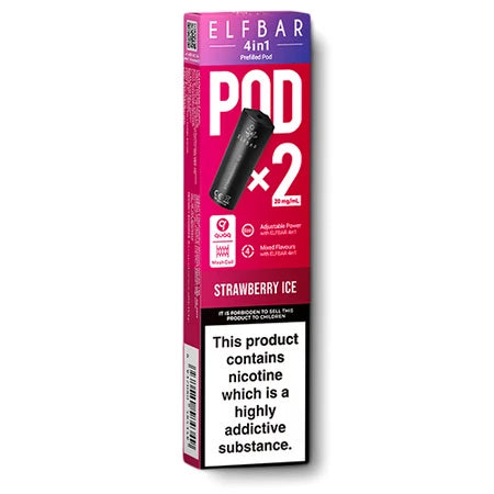 ElfBar 4 in 1 Prefilled Pods Pack of 2