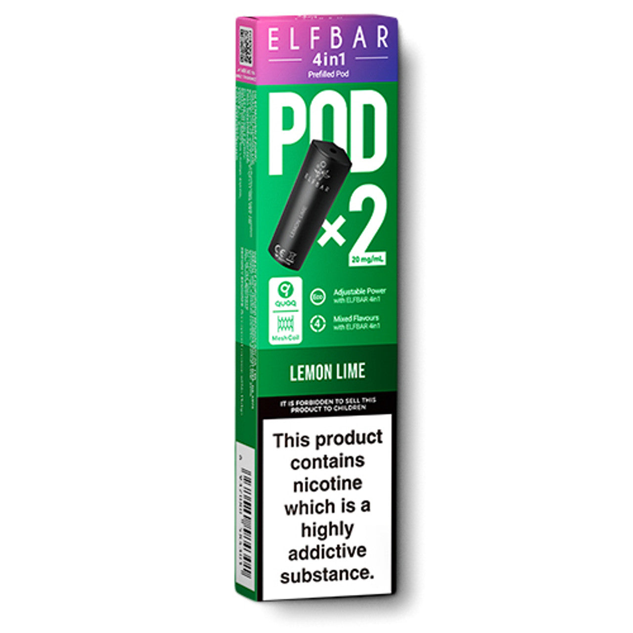 ElfBar 4 in 1 Prefilled Pods Pack of 2