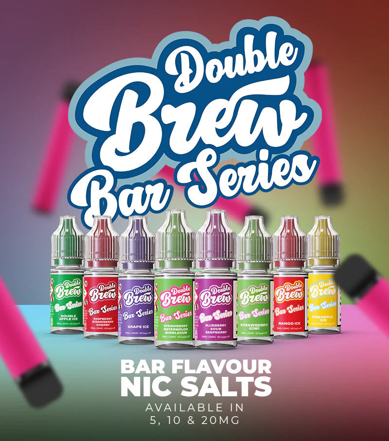 Double Brew Nic Salts (A to R )