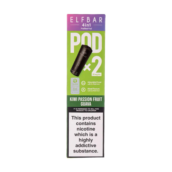 ElfBar 4 in 1 Prefilled Pods Pack of 2