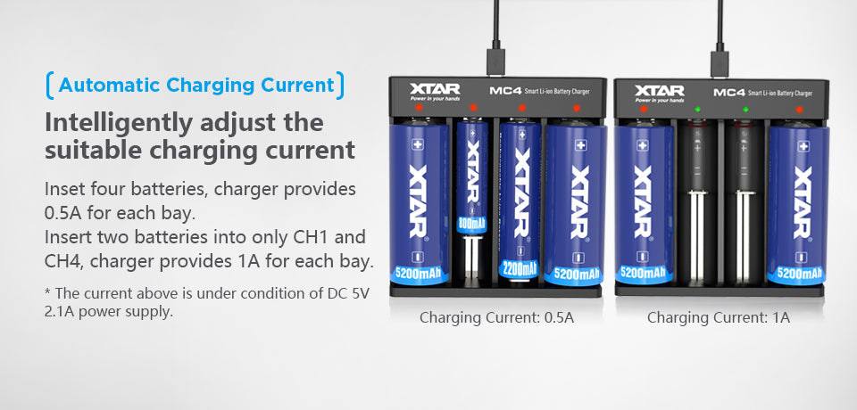 Xtar MC4S Battery Charger