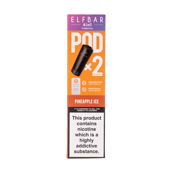 ElfBar 4 in 1 Prefilled Pods Pack of 2