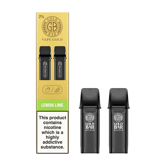 Gold Bar Reload Prefilled Pod (Pack of 2)