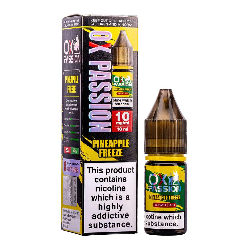 OX Passion Nic Salt 10ml by Oxva - 10mg