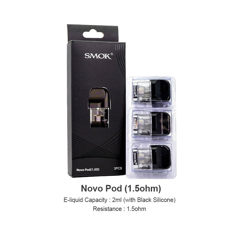 SMOK Novo Pods 1.5 ohm (Pack of 3)