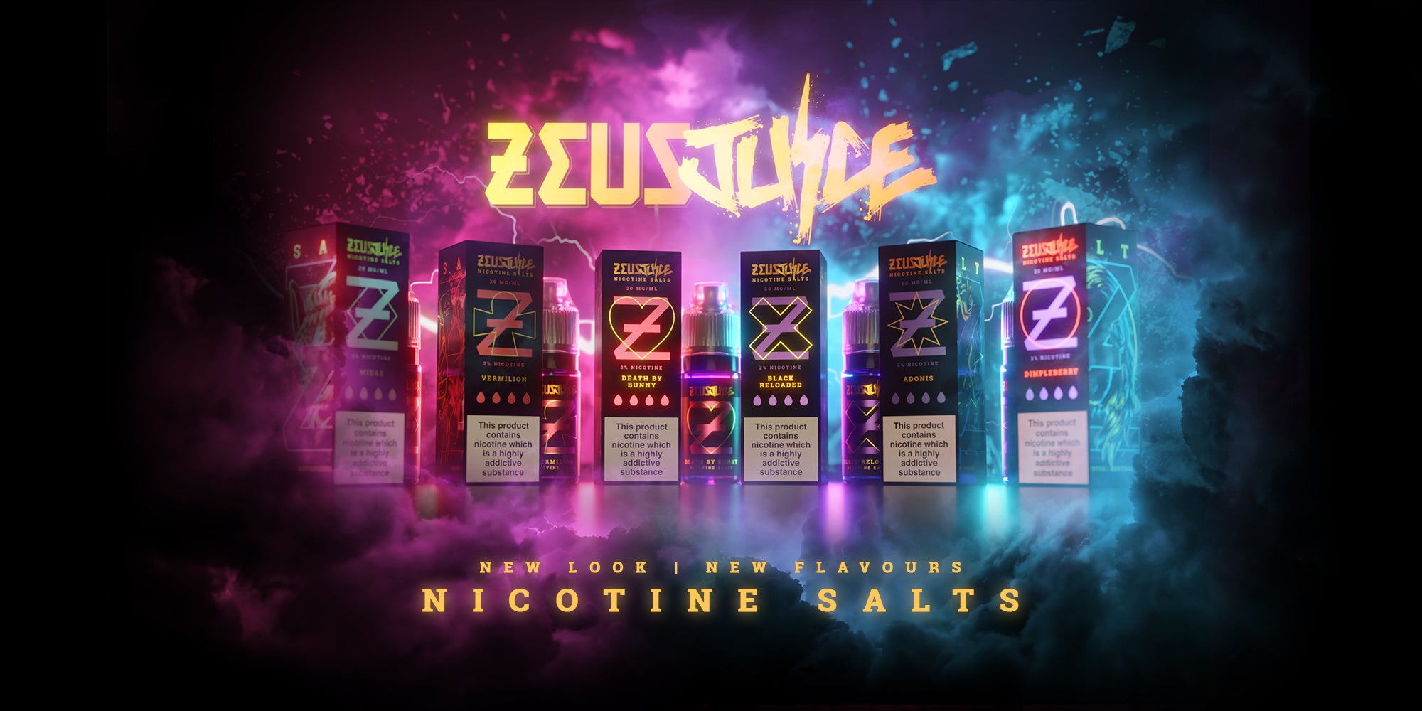 Zeus Juice Nic Salts 10ml